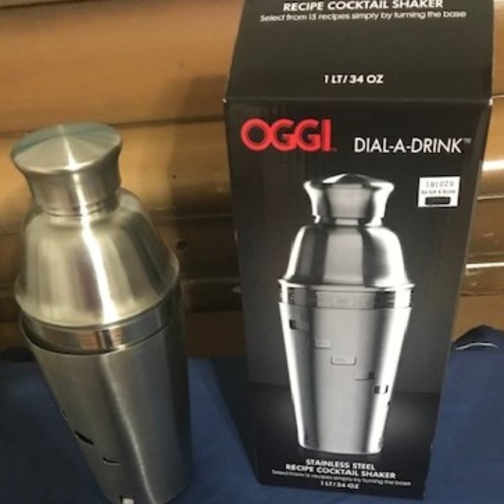 OGGI Stainless Steal Dial A Drink